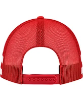 '47 Brand Men's Red Detroit Red Wings Sideband Stripes Trucker Snapback Hat