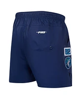 Pro Standard Men's Navy Minnesota Timberwolves Area Code Shorts
