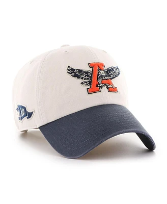 '47 Brand Men's Cream Auburn Tigers Grand Stand Clean Up Adjustable Hat