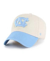 '47 Brand Men's Cream North Carolina Tar Heels Grand Stand Clean Up Adjustable Hat
