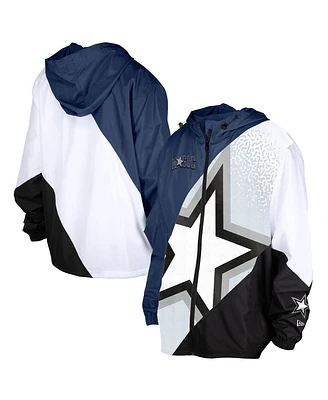 New Era Men's Navy Orlando Magic 2024/25 City Edition Full-Zip Windbreaker Jacket