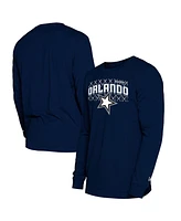 New Era Men's Navy Orlando Magic 2024/25 City Edition Long Sleeve T-Shirt