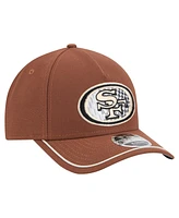 New Era Men's Brown San Francisco 49ers Motorsport 9FORTY Adjustable Hat
