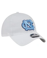 New Era Men's White North Carolina Tar Heels Active Ripstop 9TWENTY Adjustable Hat