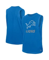 New Era Men's Blue Detroit Lions Leisure Collection Tank Top