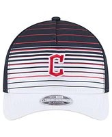 New Era Men's Navy Cleveland Guardians Gradient 9FORTY M-Crown Adjustable Hat