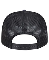 New Era Men's Navy/Black Denver Broncos Adventure Drinks Pattern 9SEVENTY Stretch-Snap Hat