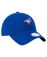 New Era Women's Royal Toronto Blue Jays Preppy Team 9TWENTY Adjustable Hat