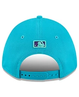 New Era Men's Teal/Purple Arizona Diamondbacks 2025 City Connect Batting Practice M-Crown 9FORTY Adjustable Hat