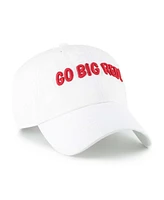 '47 Brand Men's White Nebraska Huskers Vault Clean Up Adjustable Hat