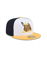 New Era Men's White Syracuse Mets Theme Nights 59FIFTY Fitted Hat