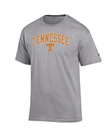 Champion Men's Heather Gray Tennessee Volunteers Arch Over Logo T-Shirt