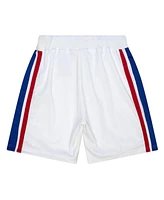 Mitchell & Ness Men's White Philadelphia 76ers 1996-97 Hardwood Classics Authentic Home Shorts