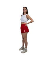 Hype and Vice Women's Crimson Alabama Tide Boxer Shorts