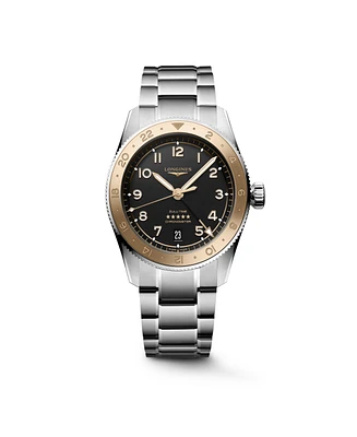 Longines Men's Spirit Zulu Time Automatic Stainless-Steel Watch