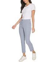 Nautica Jeans Women's Montauk Chino Mid-Rise Straight-Leg Pants