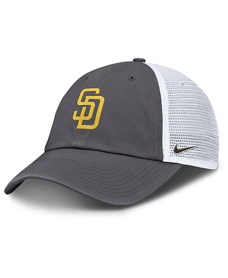 Nike Men's Gray San Diego Padres Adjustable Trucker Hat