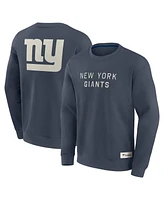 Fanatics Men's Navy New York Giants Elements Future Ground Lettering Pullover Sweatshirt