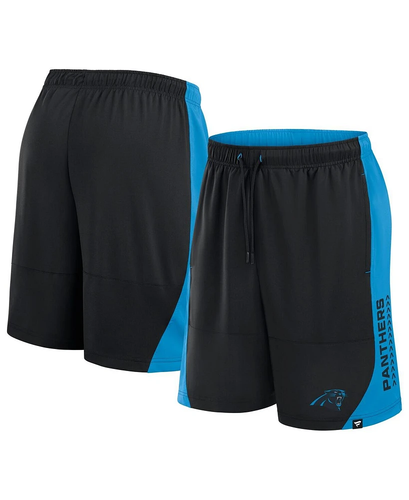 Fanatics Men's Black Carolina Panthers No Defense Shorts