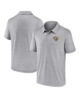 Fanatics Men's Gray Jacksonville Jaguars Making Waves Polo Shirt