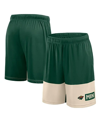 Logo Athletic Men's Green Minnesota Wild Best of the Shorts