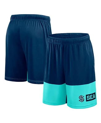 Logo Athletic Men's Navy Seattle Kraken Best of the Shorts