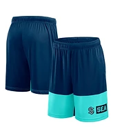Logo Athletic Men's Navy Seattle Kraken Best of the Shorts