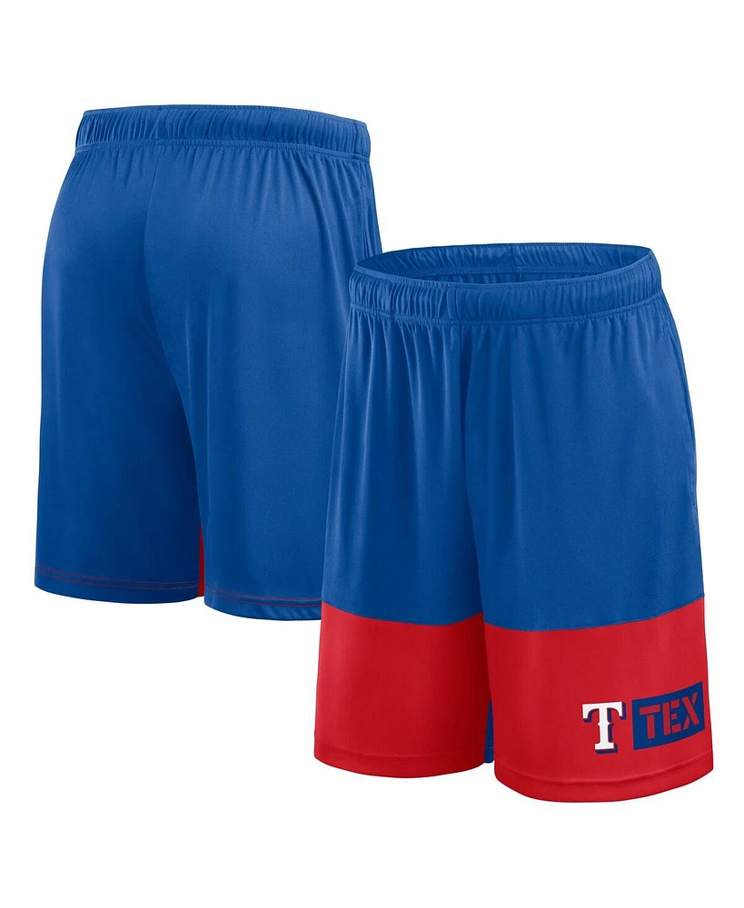 Fanatics Men's Royal Texas Rangers Best of the Shorts
