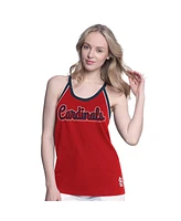 G-iii 4Her by Carl Banks Women's Red St. Louis Cardinals Curveball Racerback Tank Top