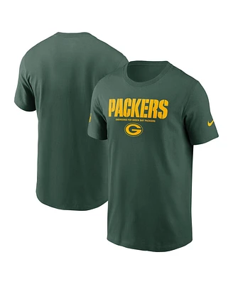 Nike Men's Green Bay Packers Sideline Performance T-Shirt