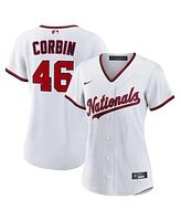Nike Women's Patrick Corbin White Washington Nationals Home 2.0 Replica Jersey