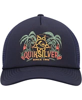 Quiksilver Men's Navy Happy Hour Trucker Snapback Hat