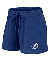 Fanatics Women's Blue Tampa Bay Lightning Start to Finish Shorts