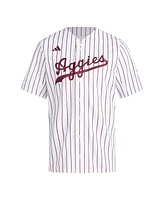 Adidas Men's White Texas A&M Aggies Replica Baseball Jersey