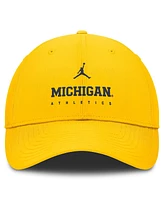 Jordan Men's Maize Michigan Wolverines Club Performance Adjustable Hat