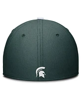 Nike Men's Green Michigan State Spartans Primetime Rise Swoosh Flex Hat