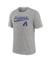 Nike Men's Heather Charcoal Arizona Diamondbacks 2025 City Connect Tri-Blend T-Shirt
