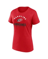 Logo Athletic Women's Red Carolina Hurricanes Unrivaled T-Shirt