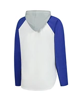 G-iii 4Her by Carl Banks Women's White Toronto Maple Leaf's Vip Raglan Long Sleeve Hoodie T-Shirt