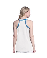 G-iii 4Her by Carl Banks Women's White Oklahoma City Thunder Curveball Racerback Tank Top