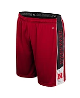 Colosseum Men's Scarlet Nebraska Huskers Quantum Shorts