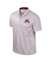 Colosseum Men's Maroon Minnesota Golden Gophers Big Tall Marty Rival Polo Shirt