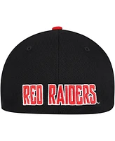 Top of the World Men's Black/Red Texas Tech Red Raiders Reflex Two-Tone Flex Hat
