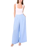 Parker Women's The Maire Linen-Blend Wide-Leg Pants