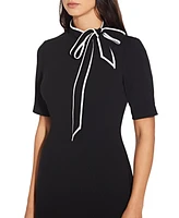 Adrianna Papell Women's Tie-Neck Dress