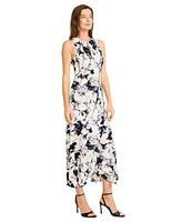 Maggy London Women's Sleeveless Midi Dress