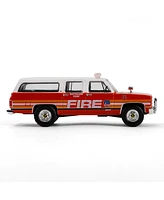 1/64 1991 Suburban, Fdny Battalion Chief, Hobby Exclusive Greenlight 30501