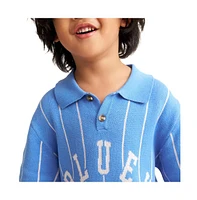 Cotton On Boys Little/Big License Preston Short Sleeve Knit Polo