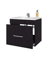 Story Floating Bathroom Vanity Set with Sink
