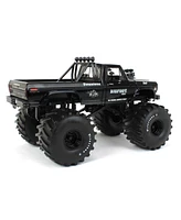 Greenlight 1/18 1974 Ford F-250 Ranger Xlt Monster Truck, Bigfoot #1, Black Bandit, 66 inch Tires